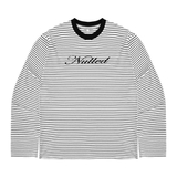 Áo tay dài kẻ sọc NULLED Classic Script Longsleeve N-T3210-KS