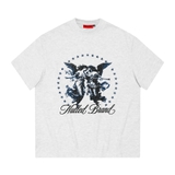 Áo thun xám tiêu NULLED Gothic Angel Tee | N-T3108-N-T00-XT