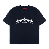 Áo thun xanh navy in sao NULLED Grand Stars Tee N-T3101-N-T00-NA