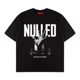 Áo thun đen in NULLED Graphic Tee  N-T3118-N-T00-D