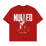 Áo thun đỏ in NULLED Graphic Tee N-T3118-N-T00-DO