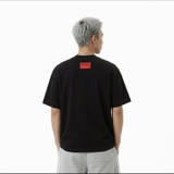 Áo tay dài đen in NULLED Outline Font Longsleeve N-T3151-HC-T10-D