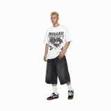 Áo thun in hình chim bồ câu NULLED Star Eye Dove Tee | N-T387-N-T00-T