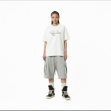 Áo thun đen in  NULLED Lunar Sparkle Tee N-T3129-N-T00-D