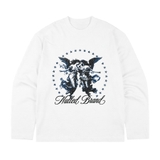 Áo tay dài trắng NULLED Gothic Angel Longsleeve | N-T3108-HC-T16-T
