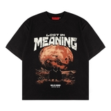 Áo thun đen NULLED Lost Meaning Tee N-T3117-N-T00-D