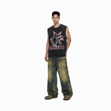 Áo thun họa tiết doberman NULLED Cyber Doberman Graphic Tee | N-T391-N-T00-D