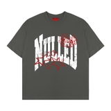 áo phông boxy nam NULLED Red Stars Varsity Tee | N-T388-N-T00-XC
