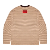 Áo tay dài kẻ sọc nâu NULLED Star Striped Longsleeve N-T3113-HC-T17-N