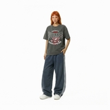 Áo thun xanh navy đại bàng NULLED Eagle Worldwide Tee N-T3120-N-T00-NA