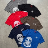 Áo thun xám chuột in NULLED Ninja Mask N-T3146-N-T00-XC