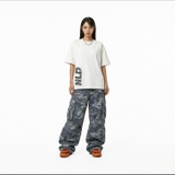 Áo thun trắng in NULLED Side NLD Pattern Tee N-T3150-N-T00-T