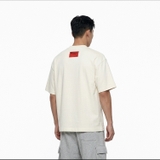 Áo thun trắng in hình NULLED Cross Portrait Tee N-T3153-N-T00-T