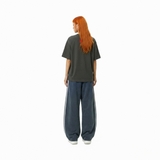 Áo thun đen đại bàng NULLED Eagle Worldwide Tee N-T3120-N-T00-D