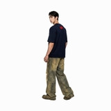 Áo thun đen in xí ngầu NULLED Lucky Dice Tee N-T3110-N-T00-D