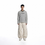 Áo tay dài kẻ sọc NULLED Classic Script Longsleeve N-T3210-KS