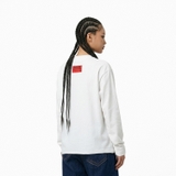 Áo dài tay trắng  NULLED Night City Longsleeve Tee N-T3187-HC-T16-T
