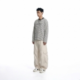 Áo tay dài kẻ sọc NULLED Classic Script Longsleeve N-T3210-KS