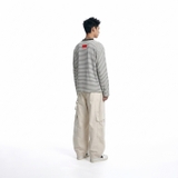 Áo tay dài kẻ sọc NULLED Classic Script Longsleeve N-T3210-KS