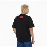 Áo thun đen in lửa NULLED Certain Chaos Tee N-T3142-N-T00-D