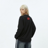 Áo thun đen mắt vỡ ảo giác NULLED Illusion Tee N-T3134-N-T00-D