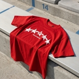 Áo thun đỏ in sao NULLED Grand Stars Tee N-T3101-N-T00-DO