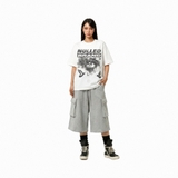Áo thun in hình chim bồ câu NULLED Star Eye Dove Tee | N-T387-N-T00-T
