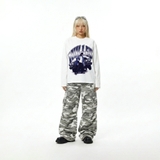 Áo thun dài tay trắng hiphop NULLED Lowrider Rider N-T3109-HC-T16-T