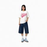 Áo thun chữ hồng NULLED First Light Tee |  N-T379-N-T00-T