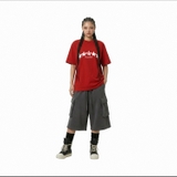 Áo thun đỏ in sao NULLED Grand Stars Tee N-T3101-N-T00-DO