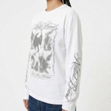 Áo dài tay trắng NULLED Gothic Angel Longsleeve N-T3176-HC-T16-T