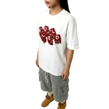 Áo thun trắng in xí ngầu NULLED Lucky Dice Tee N-T3110-N-T00-T