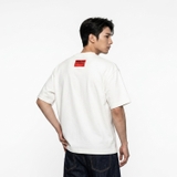 Áo thun đen in chữ NULLED Cyan Grunge Tee N-T3130-N-T00-D