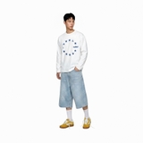 Áo thun trắng vòng sao NULLED Star Circle Tee N-T3116-N-T00-T
