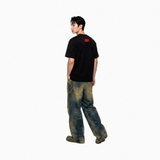 Áo thun in hình con mắt NULLED Barbed Eye Heavy | N-T385-N-T00-D
