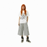 Áo thun xược form boxy NULLED Core Index Tee | N-T377-HC-KAT1-T