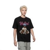 Áo thun đen in em bé NULLED Money Baby Tee N-T3119-N-T00-D