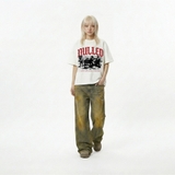 Áo thun xám tiêu in gothic NULLED Gothic Block Tee N-T3103-N-T00-XT