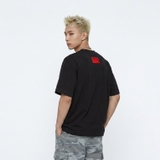 Áo thun đen xe đua hoàng hôn NULLED Lost Highway Tee N-T3135-N-T00-D