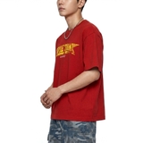 Áo thun đỏ đô in sao NULLED Vietnam Star Tee N-T3123-N-T00-DO