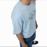 Áo thun đen in  NULLED Lunar Sparkle Tee N-T3129-N-T00-D