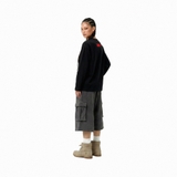 Áo thun dài tay NULLED Halftone Portrait Tee | N-T381-HC-T16-D