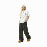 Áo tay dài trắng vòng sao NULLED Star Circle Tee N-T3116-HC-T16-T