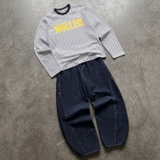 Áo dài tay kẻ sọc NULLED Striped Longsleeve Tee N-T3185-HC-T17-TVD