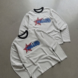 Áo dài tay kẻ sọc NULLED Star Pop Longsleeve N-T3193-HC-T17-KVD