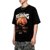 Áo thun đen NULLED Lost Meaning Tee N-T3117-N-T00-D