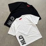 Áo thun trắng in NULLED Side NLD Pattern Tee N-T3150-N-T00-T
