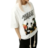 Áo thun hiphop nam NULLED 90s Cyber HipHop Graphic Tee | N-T390-N-T00-T