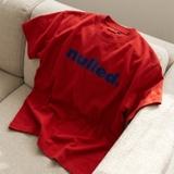 Áo thun xanh biển in NULLED Minimal Tag Tee N-T3145-N-T00-XB