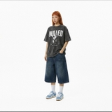 Áo thun đỏ in NULLED Graphic Tee N-T3118-N-T00-DO